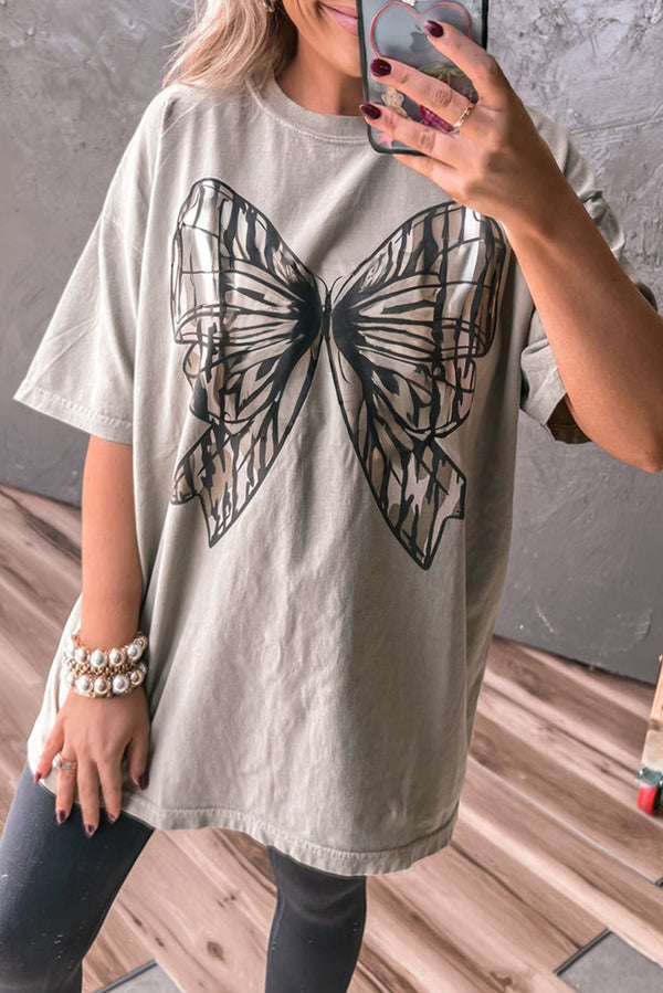 T-shirt femme épaules tombantes, casual