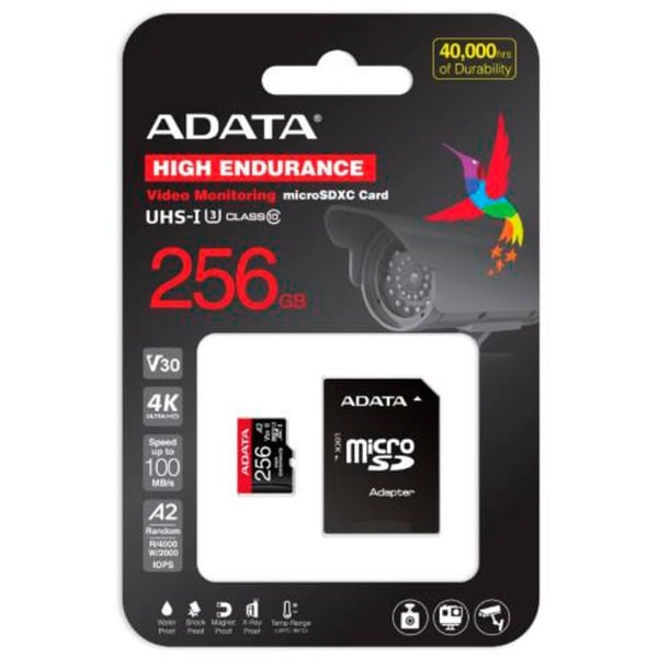 ADATA High Endurance 256 GB microSDXC, Speicherkarte - ADATA - vue 2
