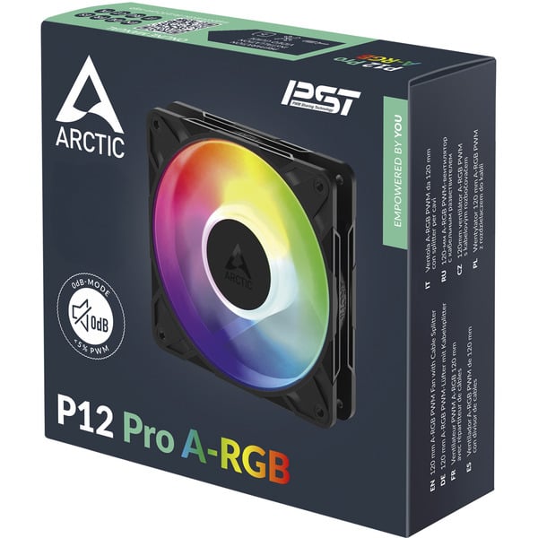 ARCTIC P12 Pro A-RGB, Gehäuselüfter - ARCTIC - vue 8