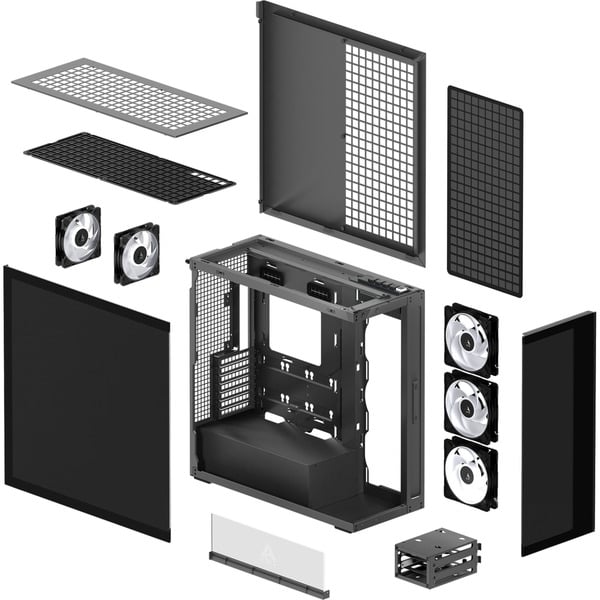 ARCTIC Xtender Mirror Black Design, Tower-Gehäuse - ARCTIC - vue 13