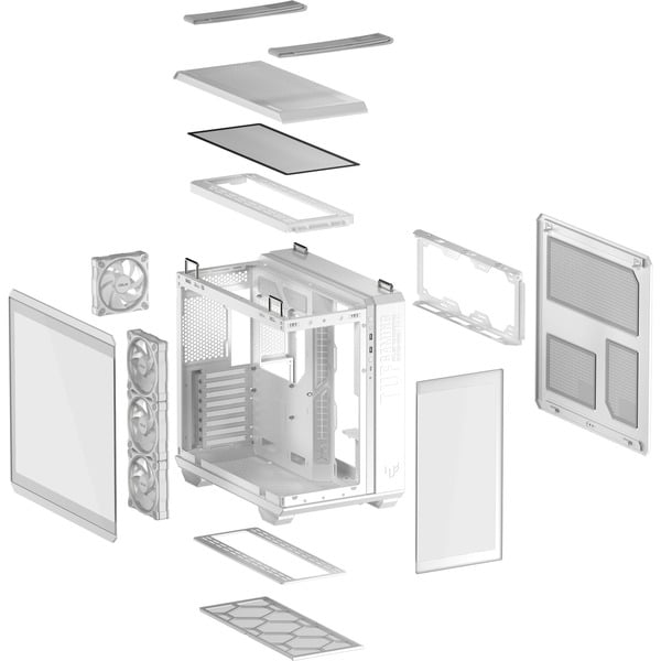 ASUS TUF GAMING GT502 HORIZON ARGB, Tower-Gehäuse - ASUS - vue 18