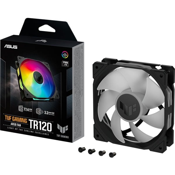 ASUS TUF GAMING TR120 ARGB, Gehäuselüfter - ASUS