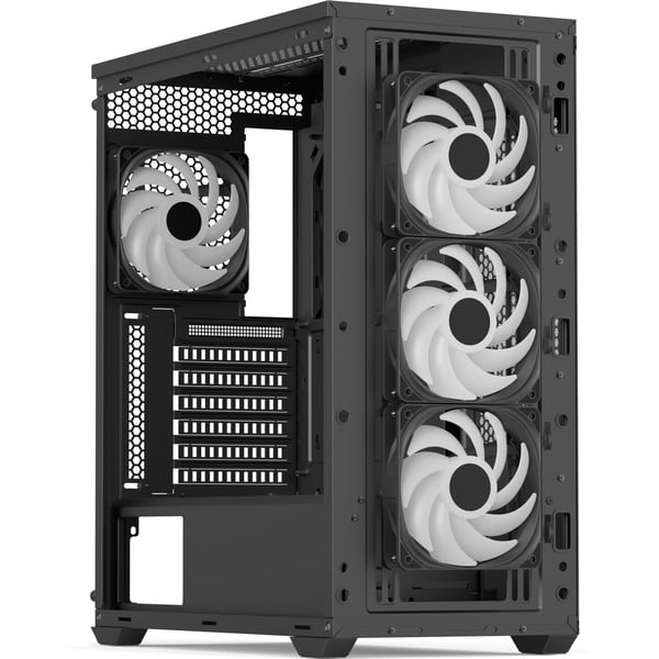 Aerocool D501A-G-BK-v2, Tower-Gehäuse - Aerocool - vue 2