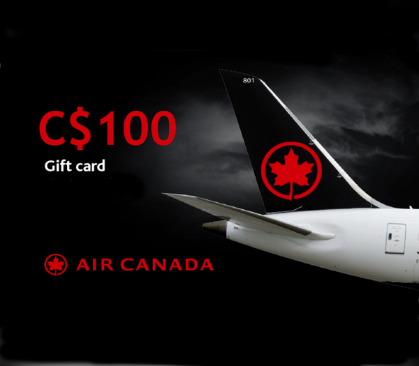 Air Canada C$ 100 Gift Card CA
