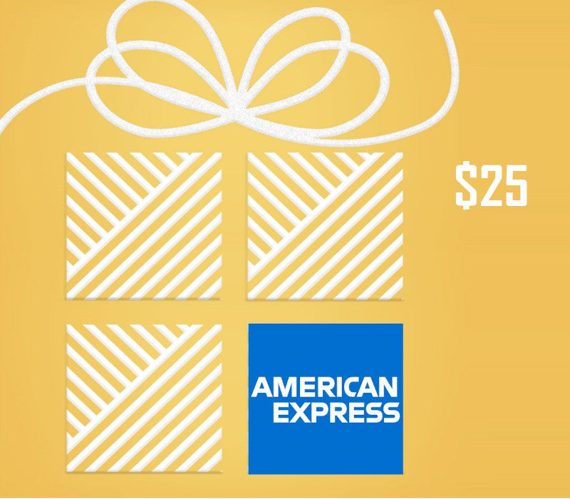 American Express $25 US Gift Card (6 Month Expiration)