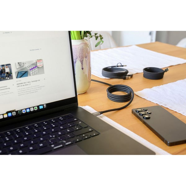 Ansmann Magnetisches USB Typ-C câble de charge - Ansmann - vue 5