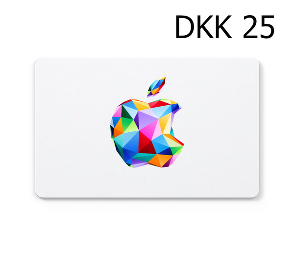 Apple 25 DKK Gift Card DK