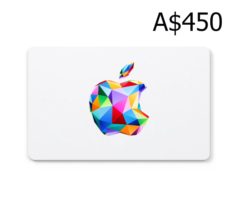 Apple A$450 Gift Card AU