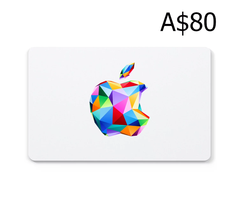 Apple A$80 Gift Card AU