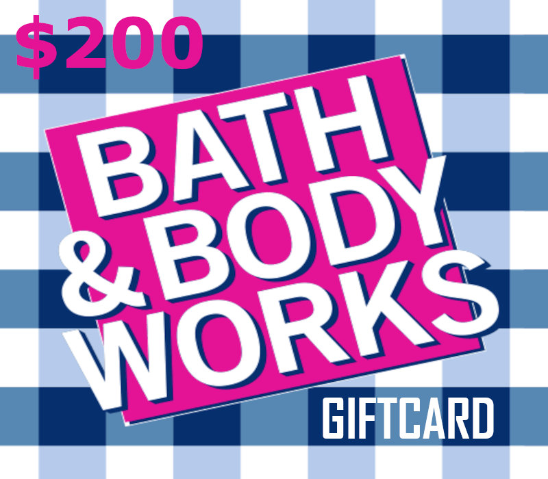 Bath & Body Works $200 Gift Card