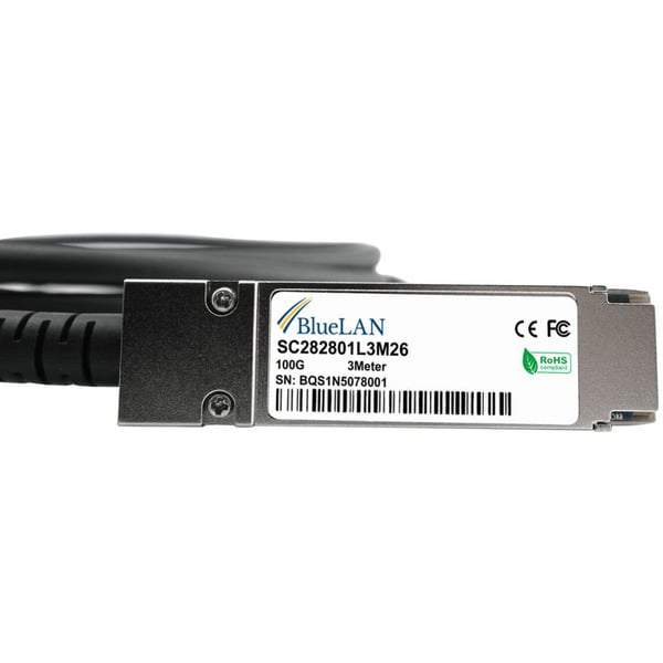 € 81,43 BlueOptics BlueLAN Direct Attach câble kompatibel zu Ubiquiti UACC-DAC-QSFP28-3M - BlueOptics - vue 3