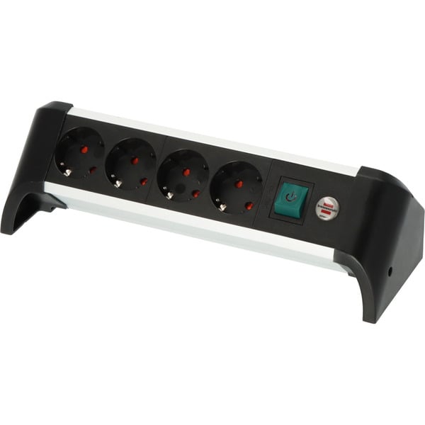 Brennenstuhl Alu-Office-Line Steckdosenleiste 4-fach, pour den Schreibtisch - Brennenstuhl - vue 2
