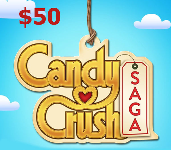 Candy Crush $50 Gift Card
