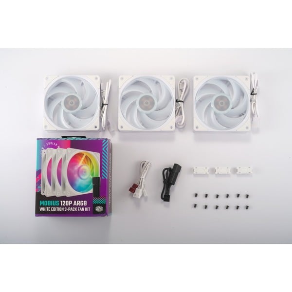 Cooler Master Mobius 120P ARGB 120x120x25, Gehäuselüfter - Cooler Master - vue 5