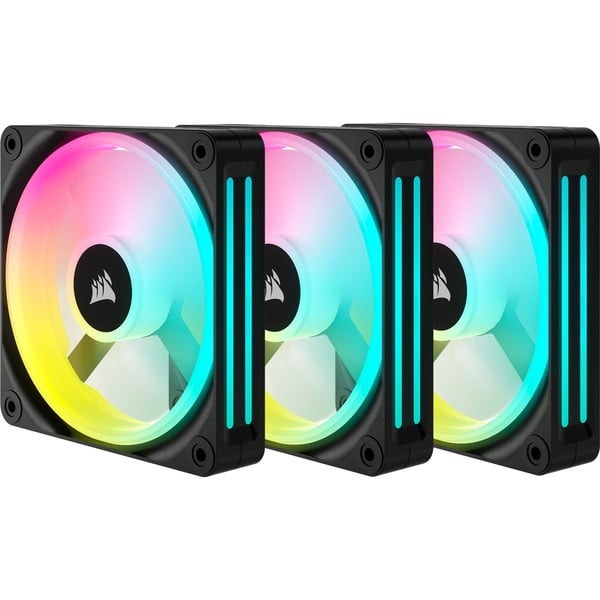Corsair iCUE LINK QX120 RGB 120-mm-PWM-Lüfter, Gehäuselüfter - Corsair - vue 5