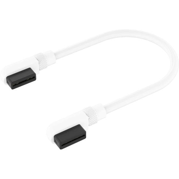 (€ 6,30 / pièces) Corsair iCUE LINK Slim-câble, 135mm, 90° abgewinkelt - Corsair - vue 2