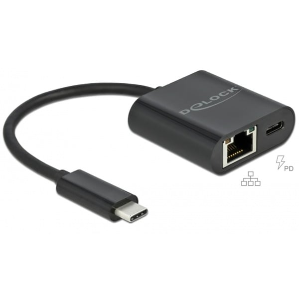 € 24,78 DeLOCK Adapter USB-C > Gigabit LAN, avec PD Anschluss - DeLOCK - vue 2