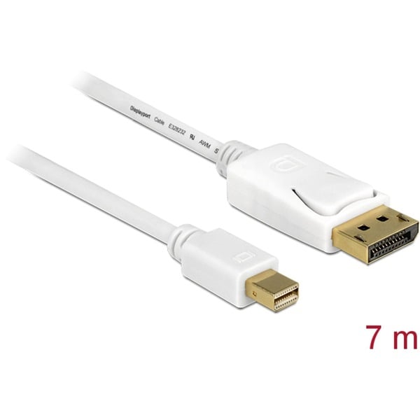 DeLOCK Adapterkabel mini-DisplayPort 1.2 (Stecker) > DisplayPort (Stecker) 4K - DeLOCK
