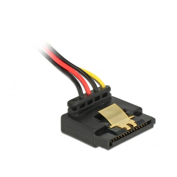 (€ 23,47 / 1 m) DeLOCK Stromkabel SATA 15Pin (Stecker) > 2x SATA 15Pin (Buchse) - DeLOCK - vue 2