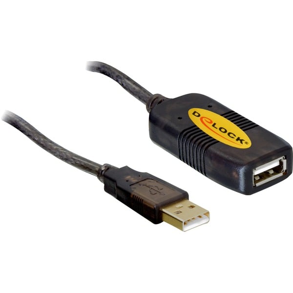 DeLOCK USB 2.0 Aktivverlängerungskabel, USB-A Stecker > USB-A Buchse - DeLOCK - vue 2