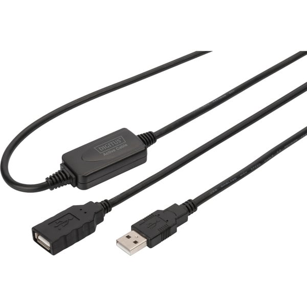 Digitus Aktives USB 2.0 Verlängerungskabel, 10 mètre - Digitus