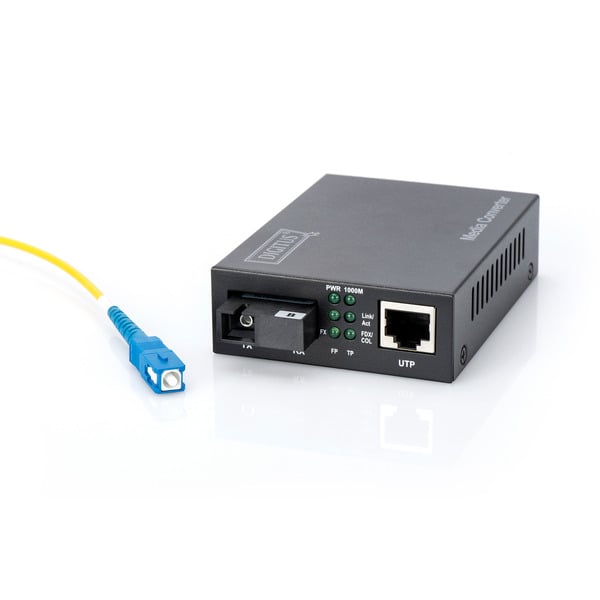 € 57,06 Digitus Bidirektionaler Gigabit Medienkonverter, RJ45 / SC - Digitus - vue 5