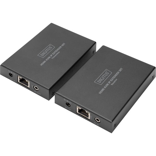 Digitus HDMI KVM IP Extender Set, 150 mètre, HDMI Verlängerung - Digitus