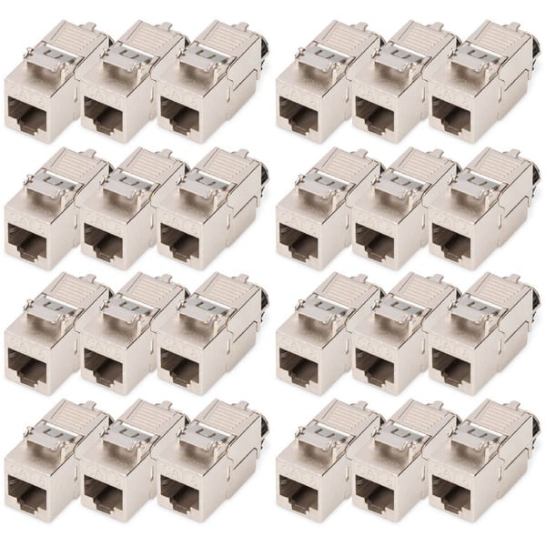 Digitus Keystone-Modul Cat. 8.1, geschirmt, 24 pièces - Digitus - vue 2