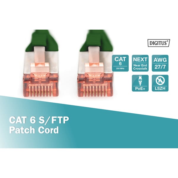 Digitus Patchkabel CAT 6 S/FTP 3m - Digitus - vue 2