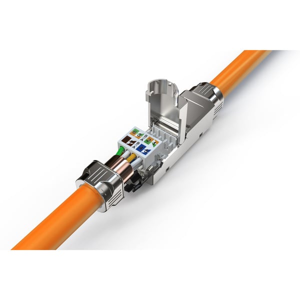 € 4,61 Digitus Professional Cat.6a Kupplung pour Feldanwendungen, 500 MHz, 10GBase-T - Digitus - vue 5