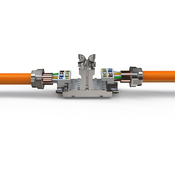 € 4,61 Digitus Professional Cat.6a Kupplung pour Feldanwendungen, 500 MHz, 10GBase-T - Digitus - vue 6