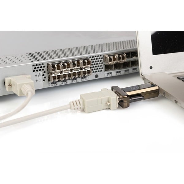 Digitus USB 2.0 Adapter, USB-A Stecker > 9-Pin seriell Stecker - Digitus - vue 8