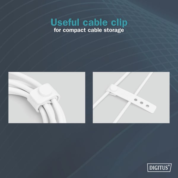 Digitus USB 2.0 Silikon-Anschlusskabel USB-A > USB-C - Digitus - vue 8