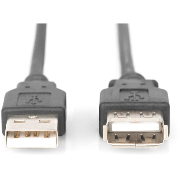 (€ 0,89 / 1 m) Digitus USB 2.0 Verlängerungskabel, USB-A Stecker > USB-A Buchse - Digitus - vue 2