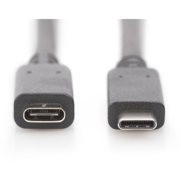 (€ 4,20 / 1 m) Digitus USB 2.0 Verlängerungskabel, USB-C Stecker > USB-C Buchse - Digitus - vue 2