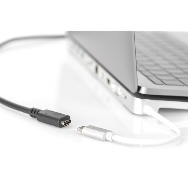 (€ 5,03 / 1 m) Digitus USB 2.0 Verlängerungskabel, USB-C Stecker > USB-C Buchse - Digitus - vue 8