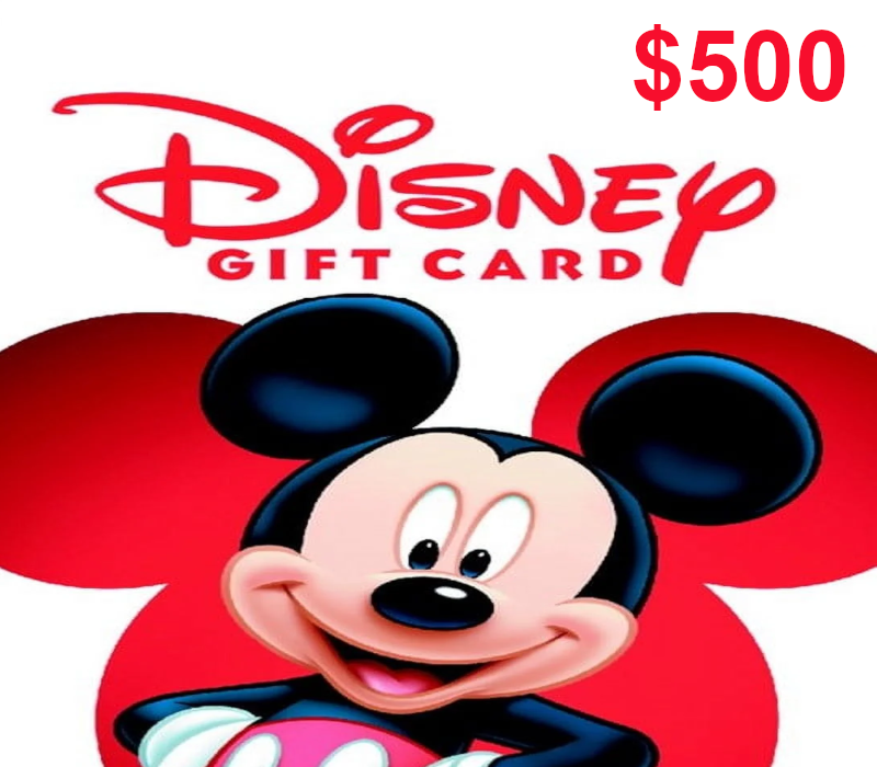 Disney USD 500 Gift Card