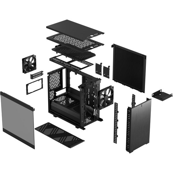 Fractal Design Define 7 Nano Black TG Light Tint, Tower-Gehäuse - Fractal Design - vue 17
