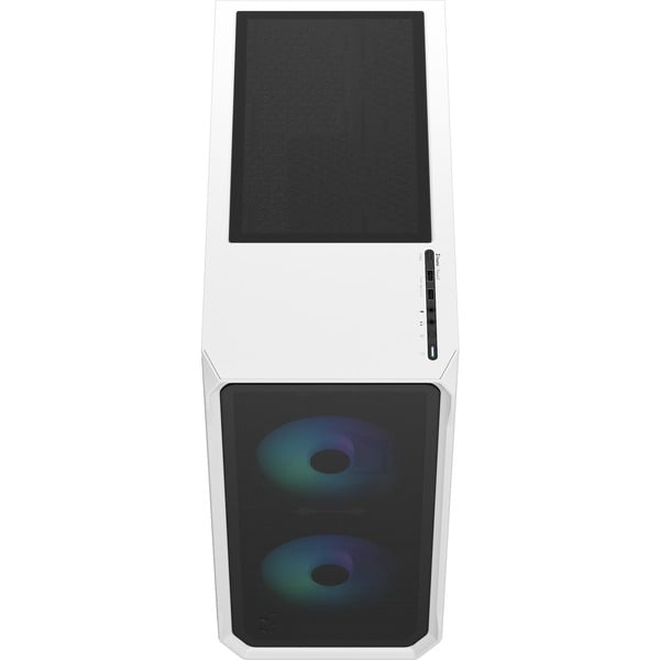 Fractal Design Focus 2 RGB White TG Clear Tint, Tower-Gehäuse - Fractal Design - vue 10