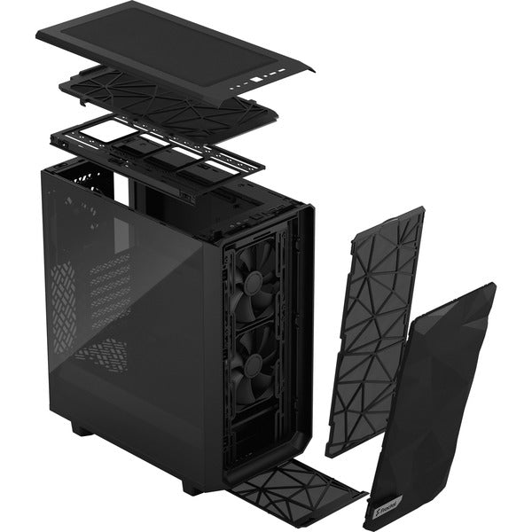 Fractal Design Meshify 2 Compact Black TG Light Tint, Tower-Gehäuse - Fractal Design - vue 17