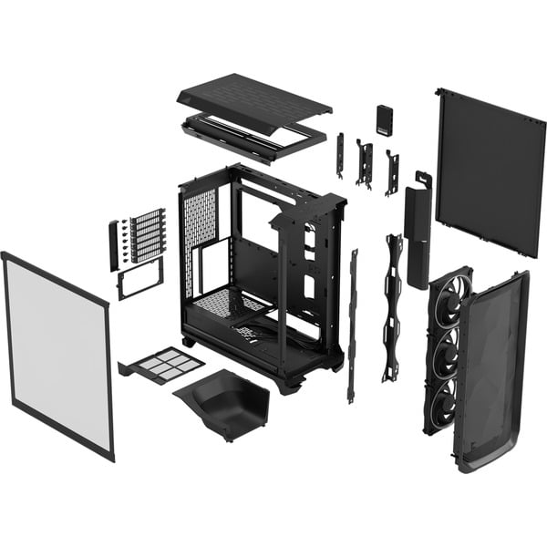 Fractal Design Meshify 3 RGB TG Light Tint, Tower-Gehäuse - Fractal Design - vue 11