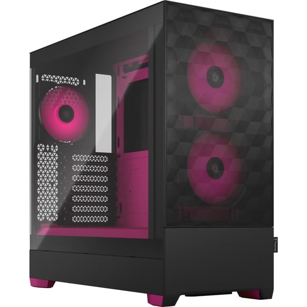 Fractal Design Pop Air RGB Magenta Core TG Clear Tint, Tower-Gehäuse - Fractal Design
