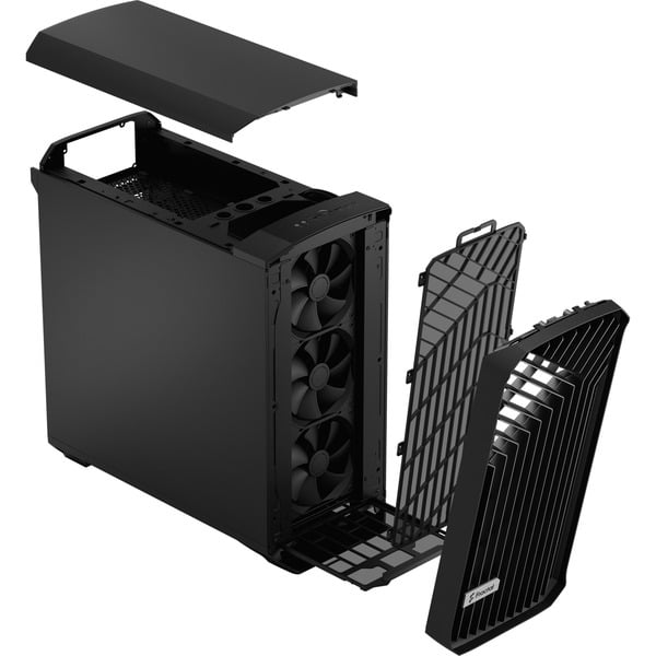 Fractal Design Torrent Black Solid, Tower-Gehäuse - Fractal Design - vue 21