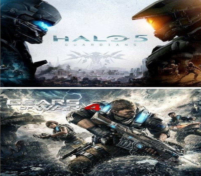 Gears of War 4 and Halo 5: Guardians Bundle AR XBOX One /
