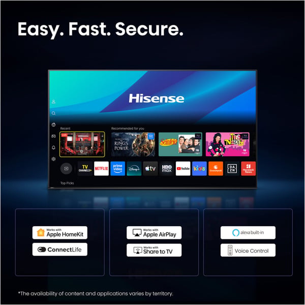 Hisense 50A6S, LED-Fernseher - Hisense - vue 15