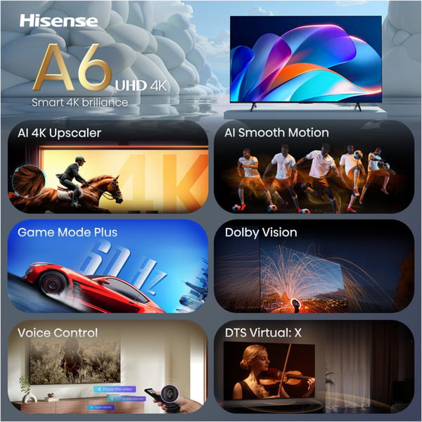 Hisense 55A6S, LED-Fernseher - Hisense - vue 10