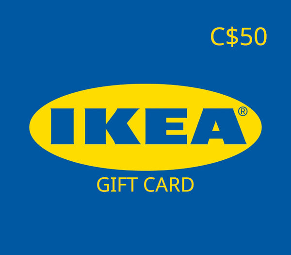IKEA CAD 50 Gift Card CA