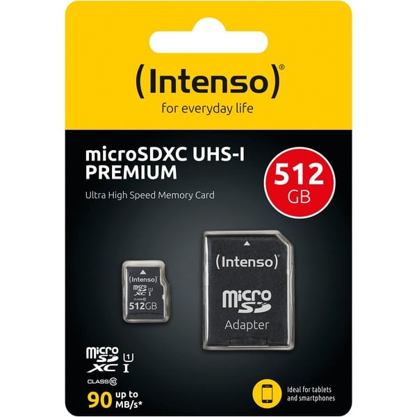 Intenso Premium 512 GB microSDXC, Speicherkarte - Intenso - vue 4
