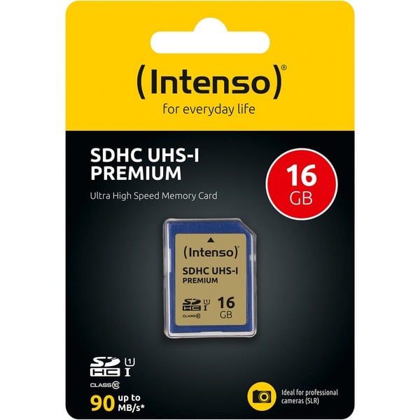 Intenso SDHC 16 GB Class 10 UHS-I, Speicherkarte - Intenso - vue 2