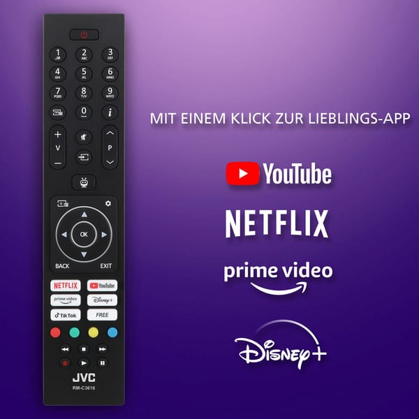JVC LT-40VF5355W, LED-Fernseher - JVC - vue 8
